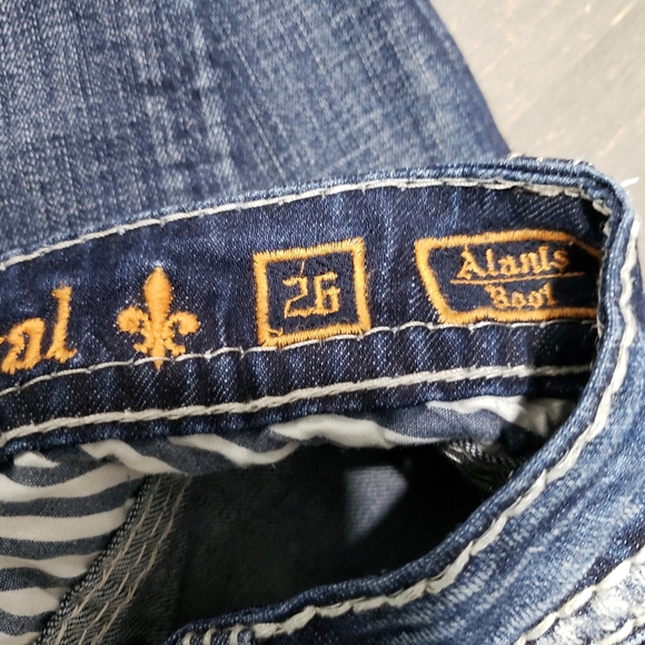 Sequin Rock Revival Jeans - Picture 7 of 7